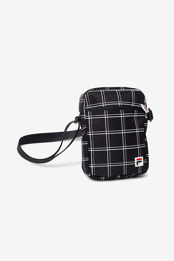 Fila Nardo Pouch Bags - Black/White,NZ 509-52843